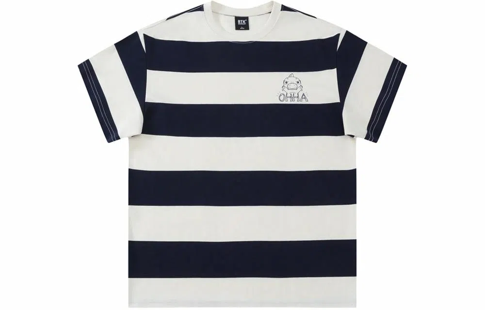 BTK Striped Colorblock Tee