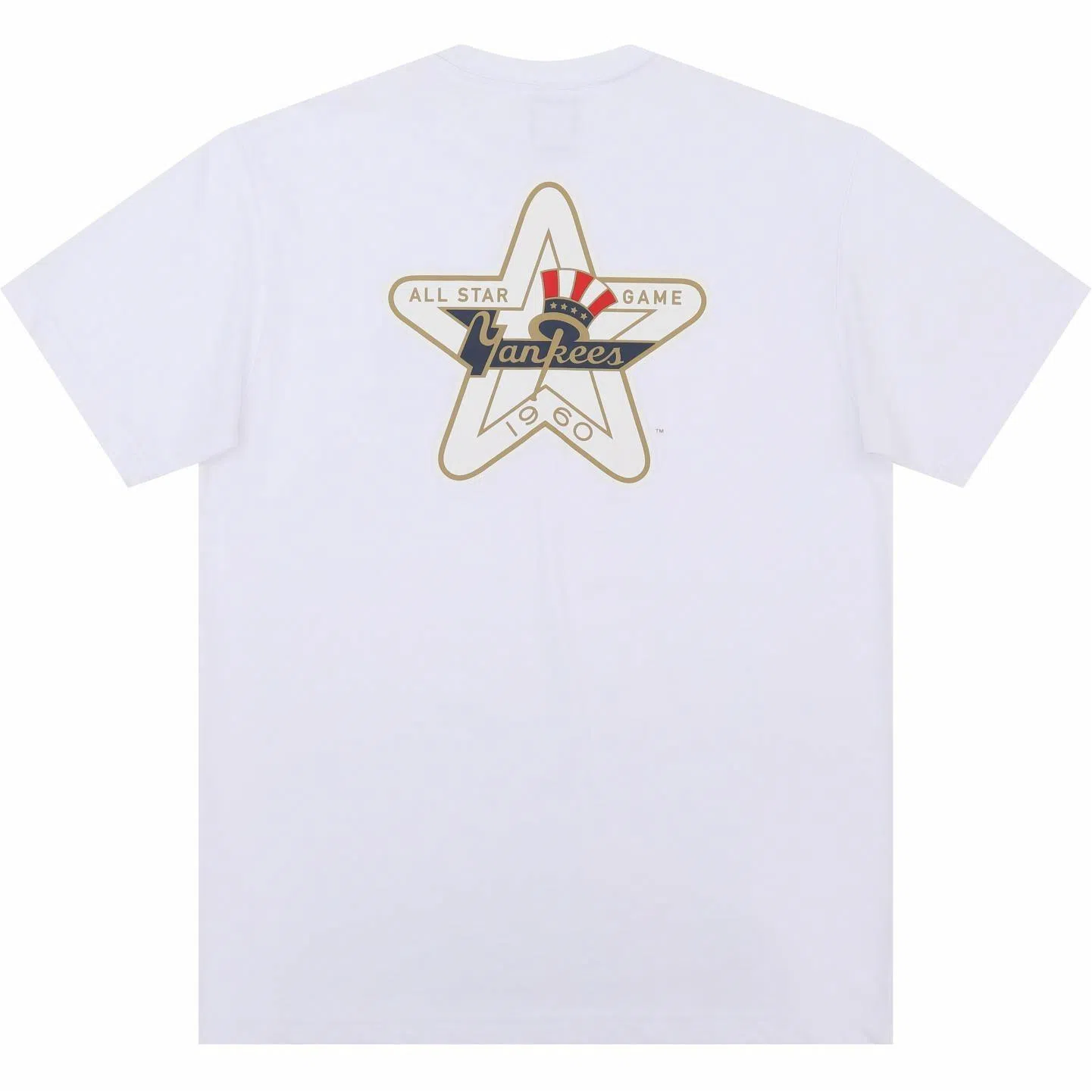 New Era MLB Yankees Logo T-Shirt White