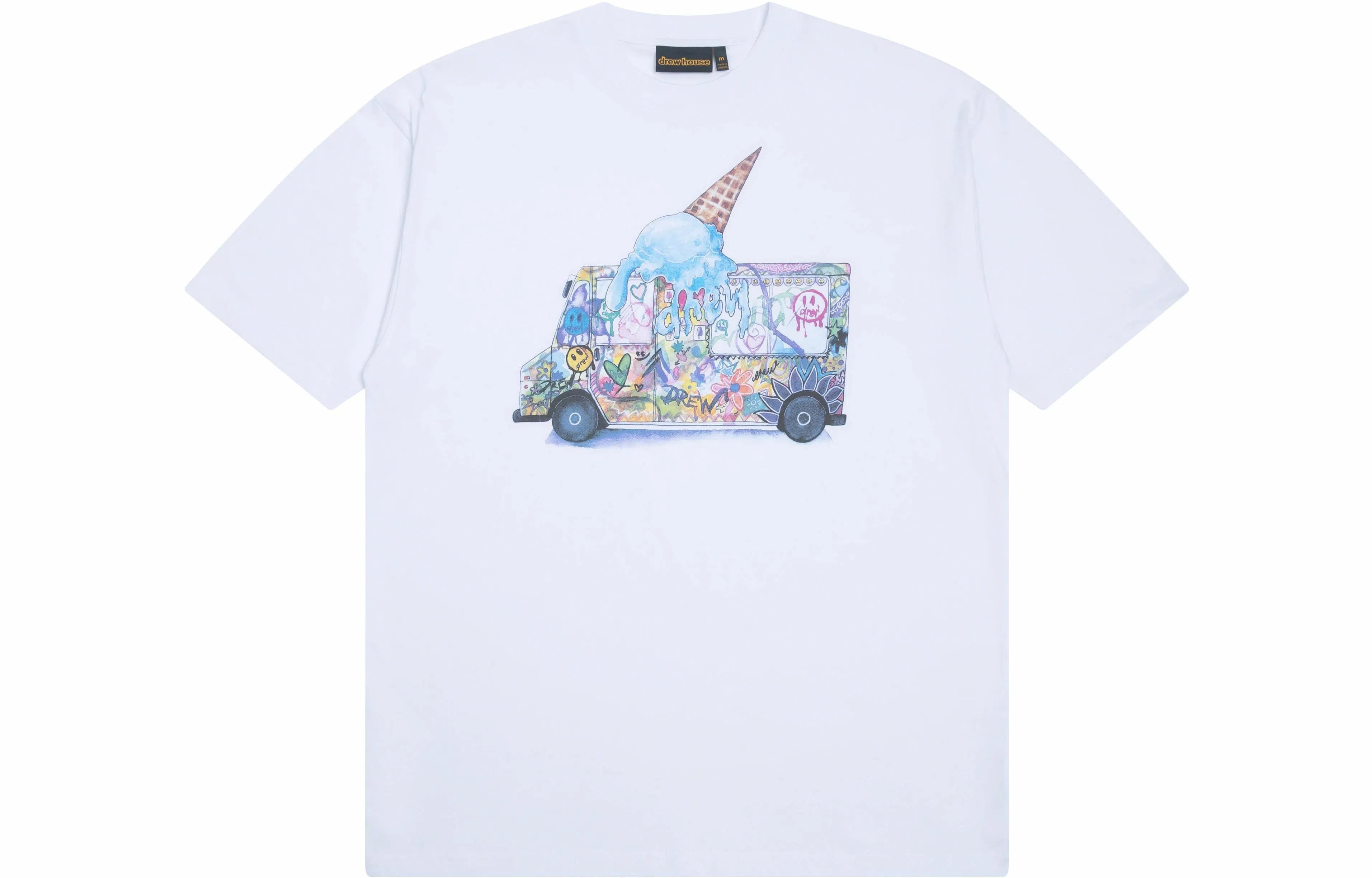 Drew House Ice Cream Truck Ss Tee White