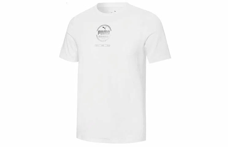 Puma Foil Graphic Tee White