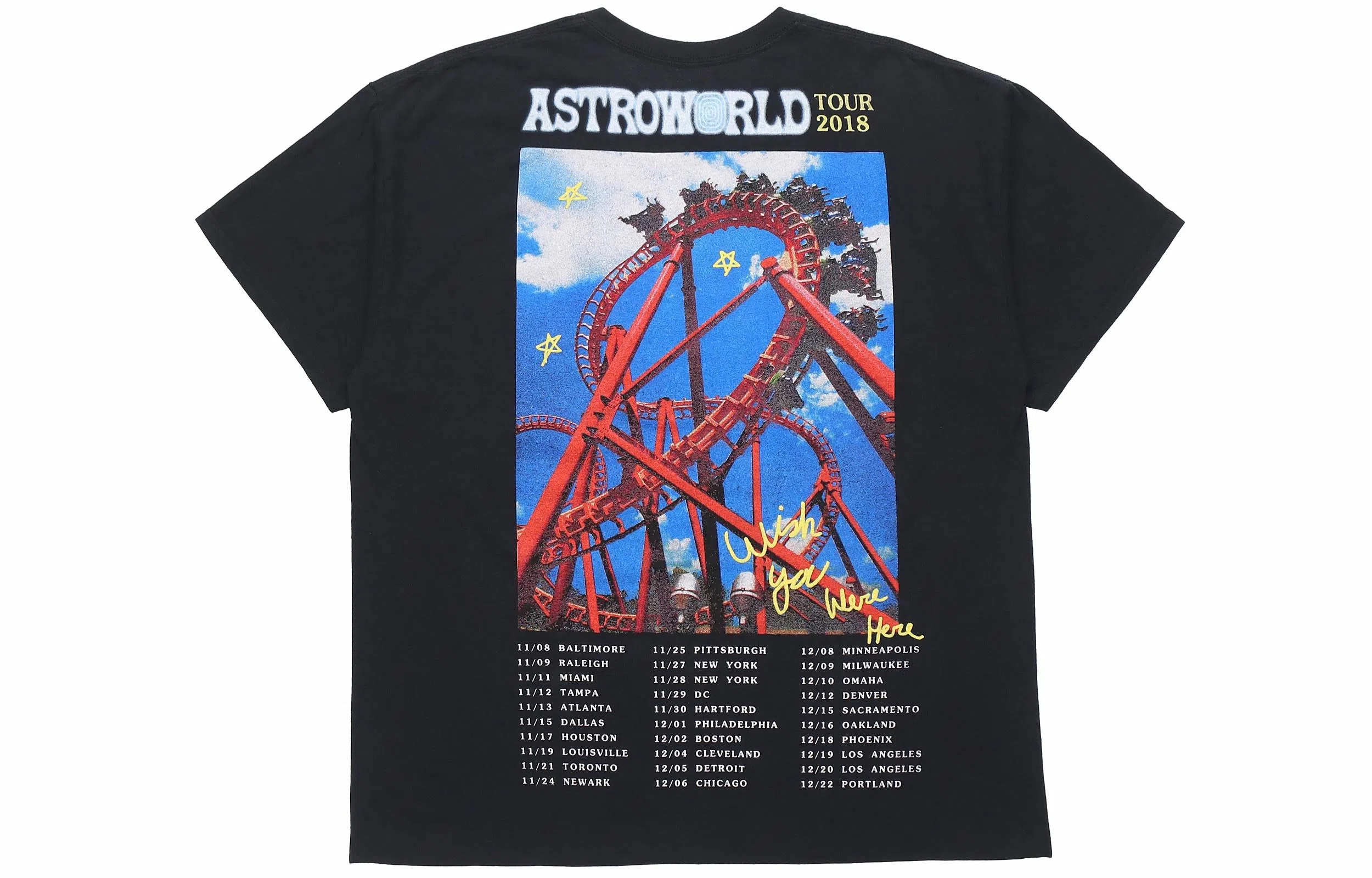 Travis Scott Cactus Jack Astroworld T-Shirt