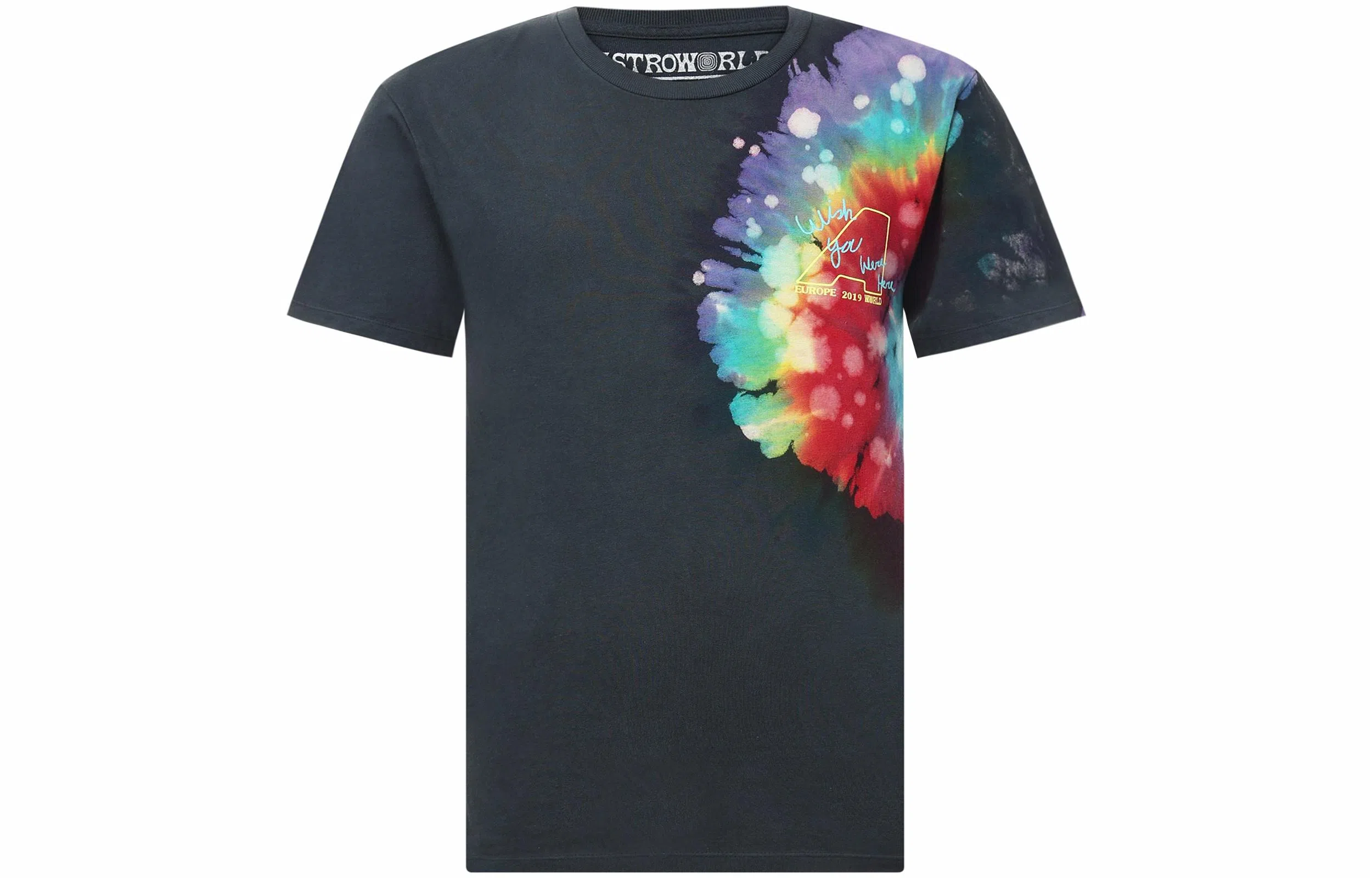 Travis Scott Cactus Jack Tie-Dye Tee Blue