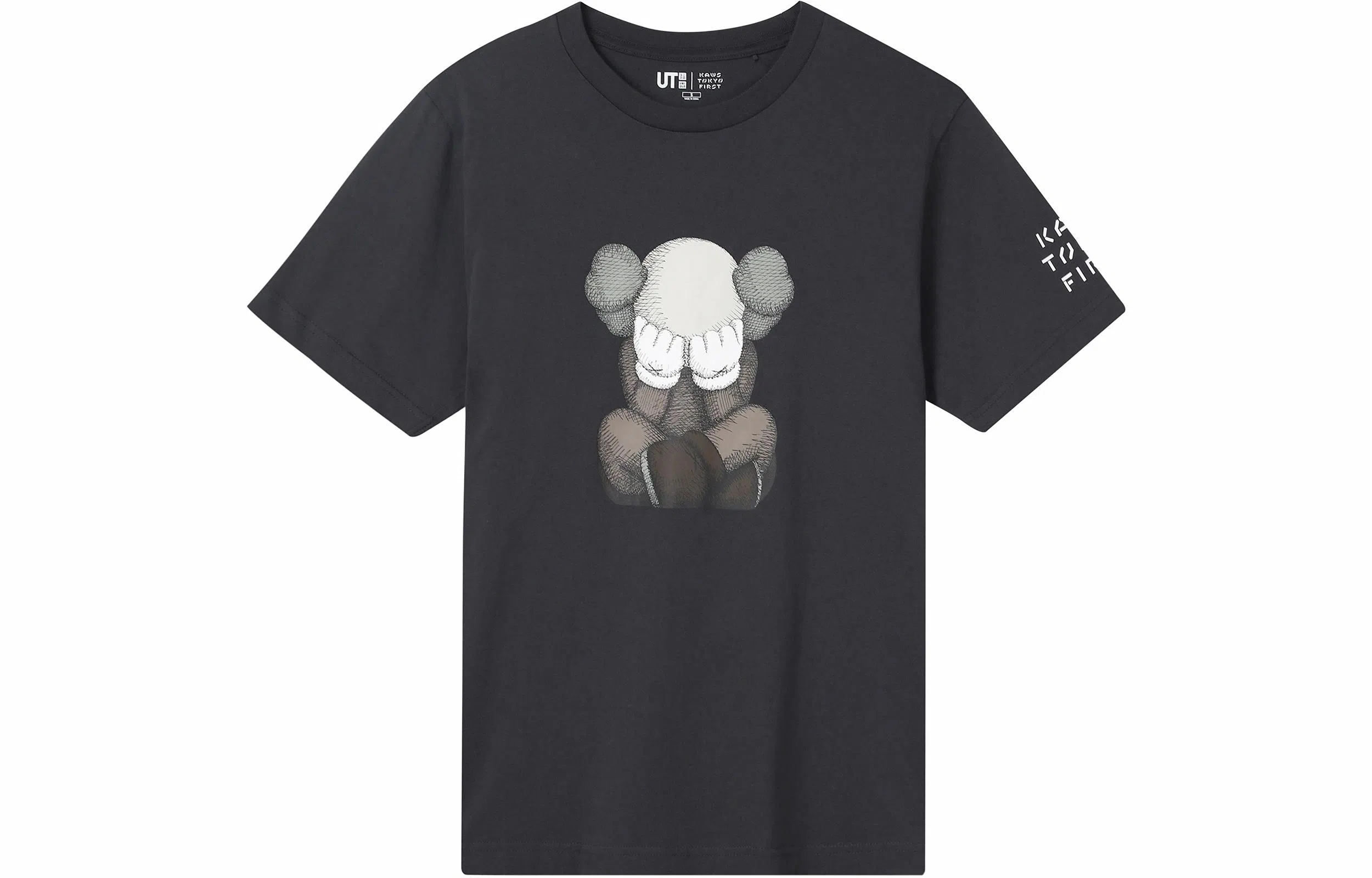 UNIQLO x KAWS Graphic Tee Dark Grey