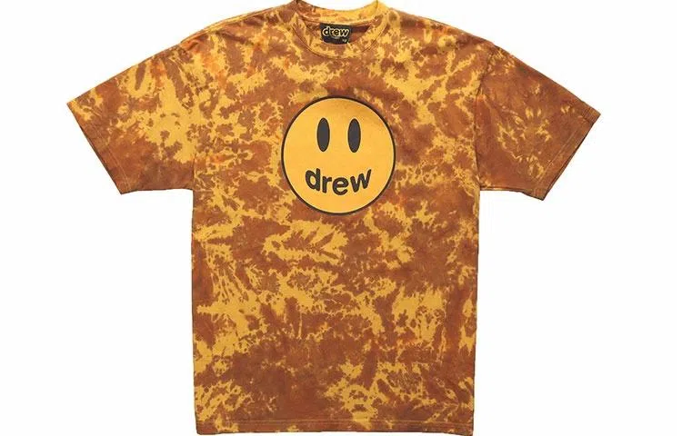 Drew House Mascot SS Tee LogoT brown tie dye