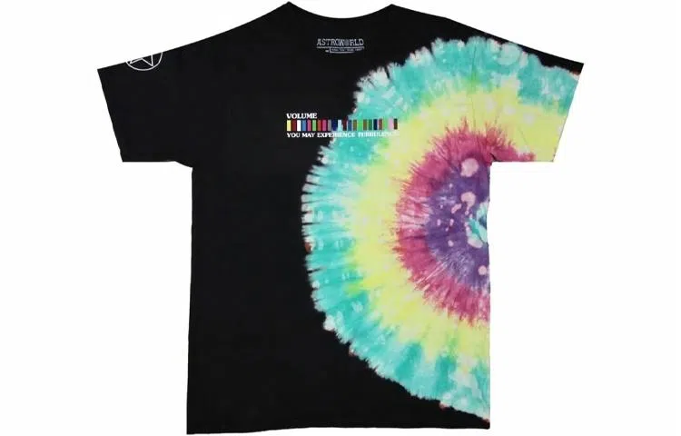 Travis Scott Cactus Jack Tie-Dye T-Shirt Black
