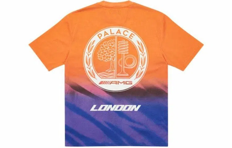 PALACE x AMG Palace Amg 2.0 London T-Shirt Orangepurple T
