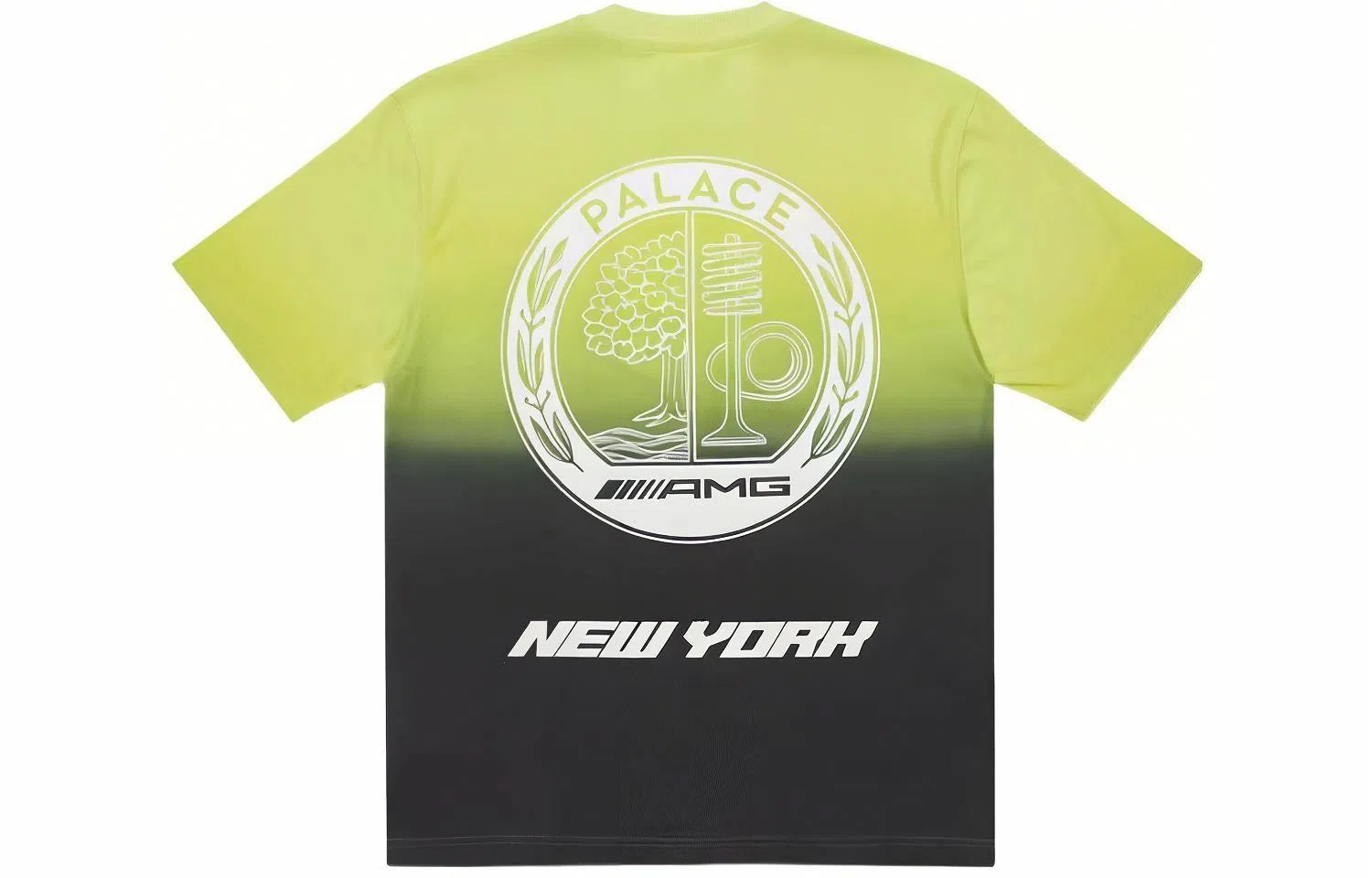 PALACE x AMG Palace Amg 2.0 New York T-Shirt BlaceLime T