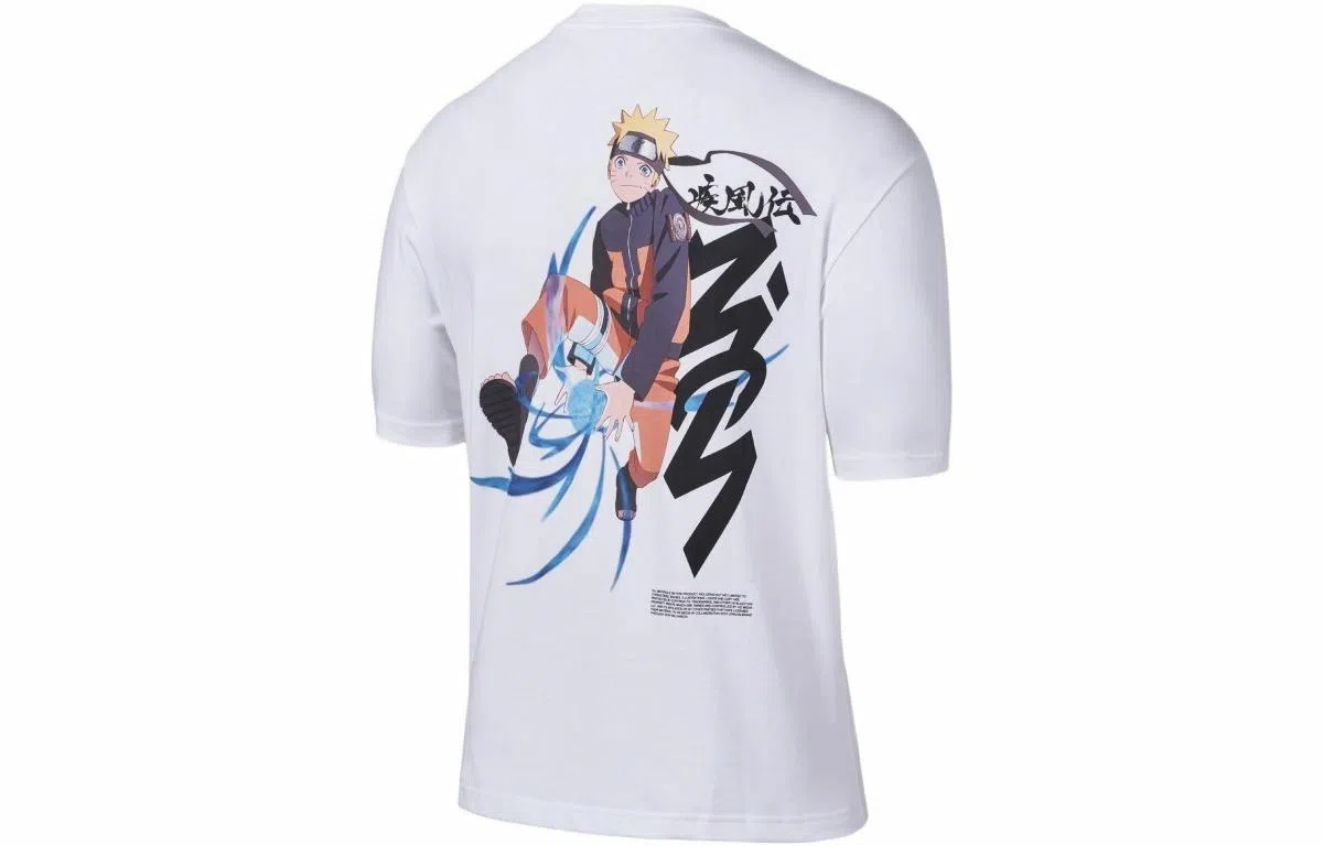 Jordan Zion 1 x Naruto T-Shirt White
