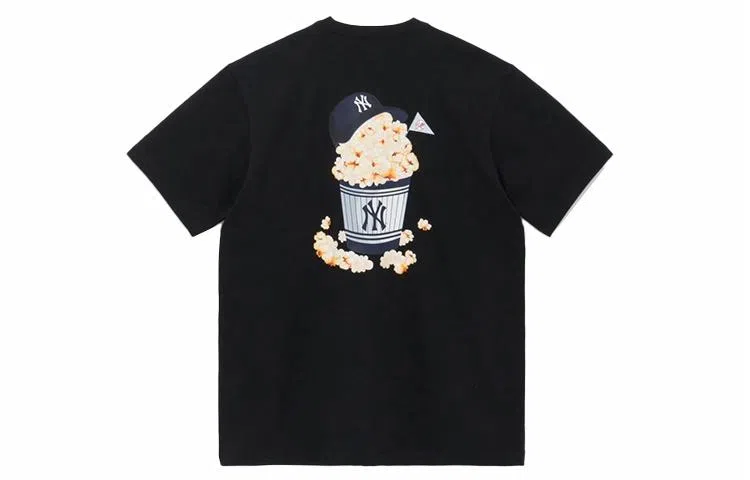 New Era x MLB Yankees Cartoon Tee Black