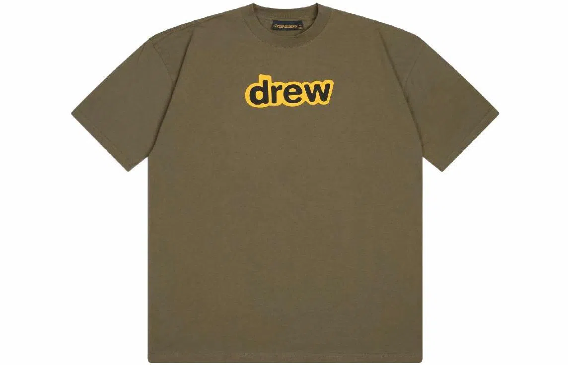 Drew House logo Secret ss Tee Secret Midnight Olive T