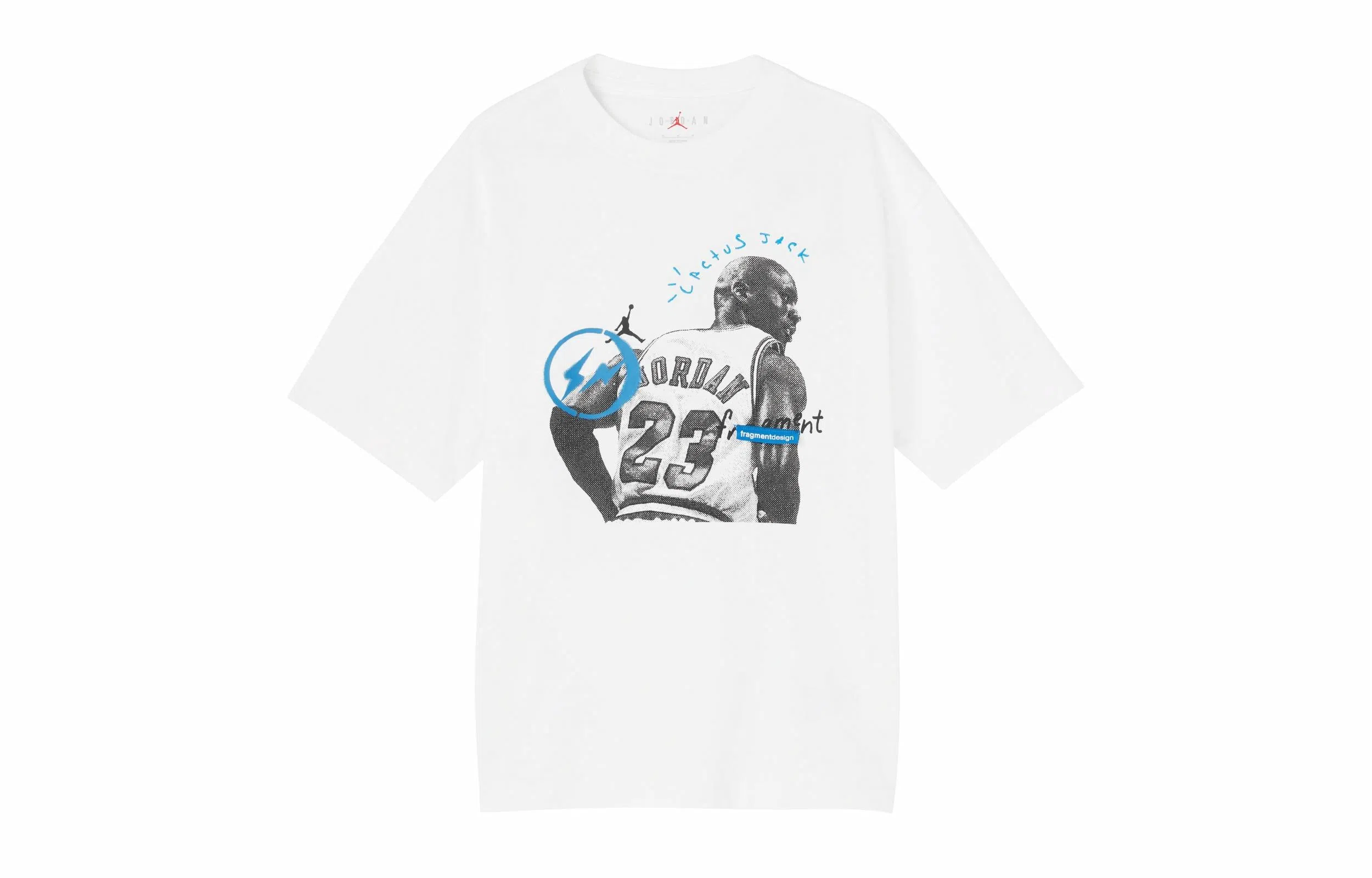 Jordan Travis Scott x Fragment Design Logo T