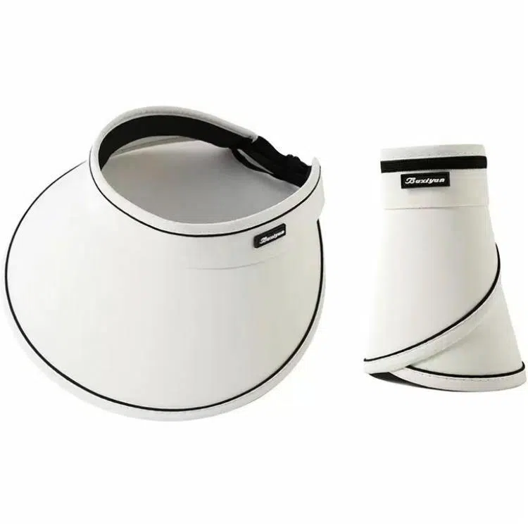 杨同学 【加大帽檐】空顶帽 春夏 防紫外线 全脸遮阳 遮脸太阳帽子 大檐 聚脂钎维 防晒帽 男女同款情侣款