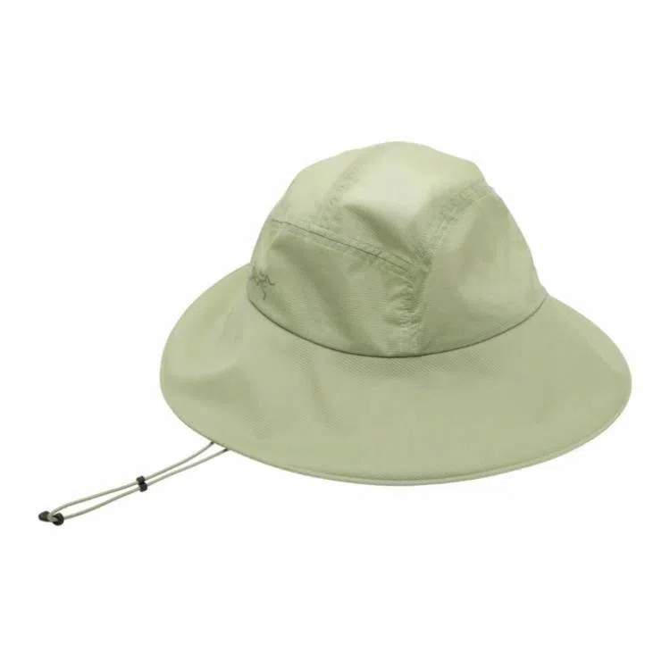Arcteryx Logo Nylon Bucket Hat Green