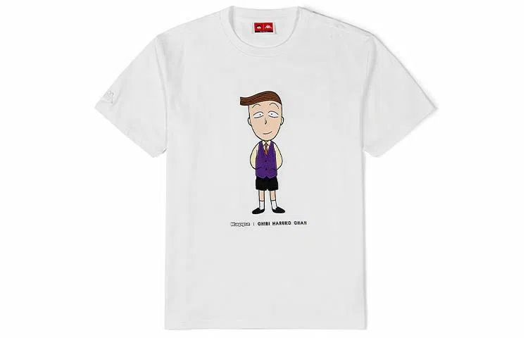 Kappa x Maruko Cartoon Print T-Shirt