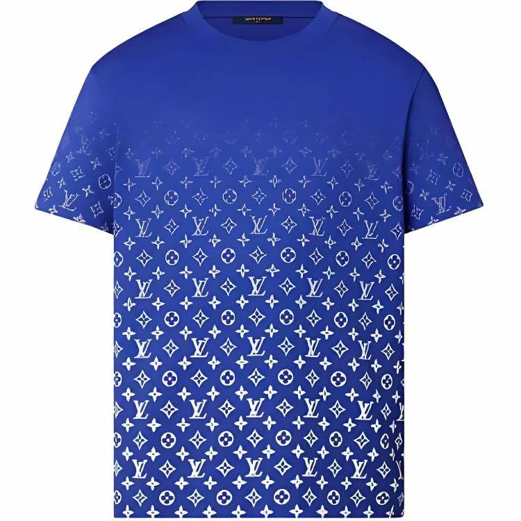 Louis Vuitton FW22 Logo Crewneck Blue