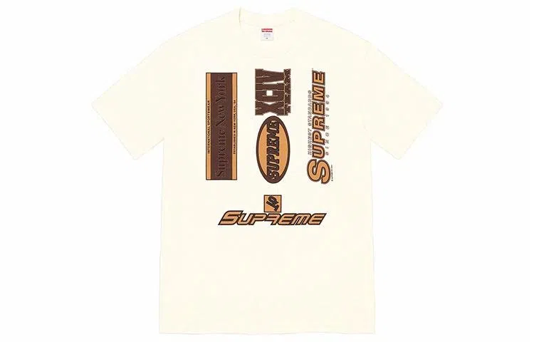 Supreme Multi Logos Tee