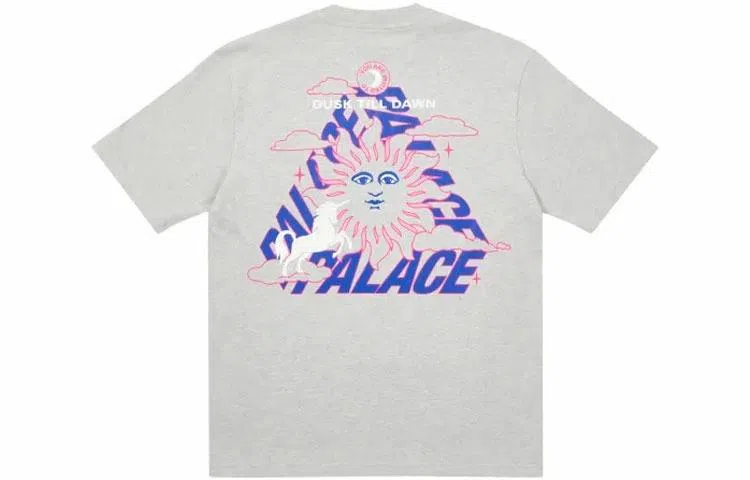 PALACE FW21 Da One T-shirt Grey Marl T