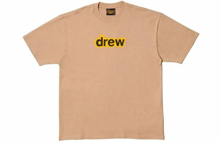 Drew House FW21 Secret Ss Tee Khaki LogoT