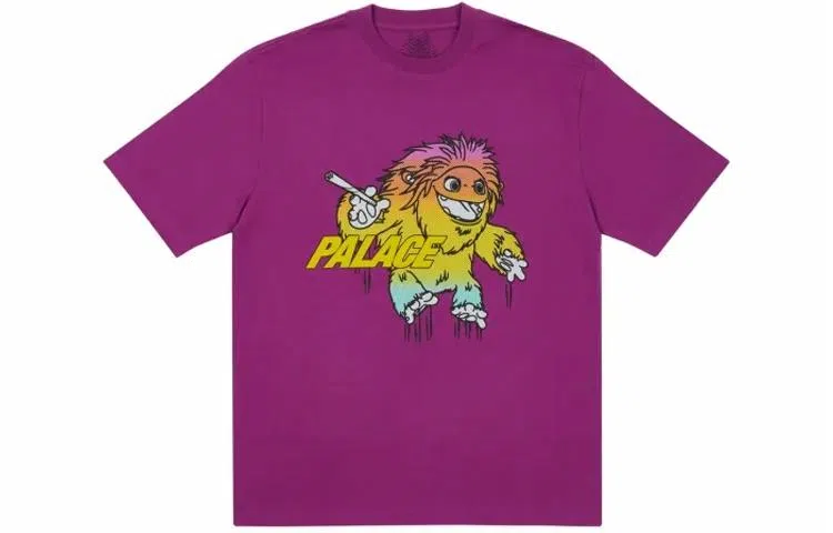 Palace FW21 Large Up T-Shirt PlumT