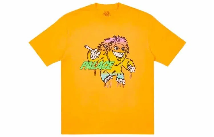 Palace FW21 Large Up T-Shirt Light Orange T