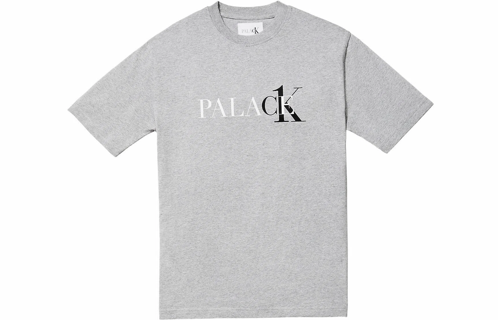 PALACE x Calvin Klein T-Shirt Light Grey Heather LogoT