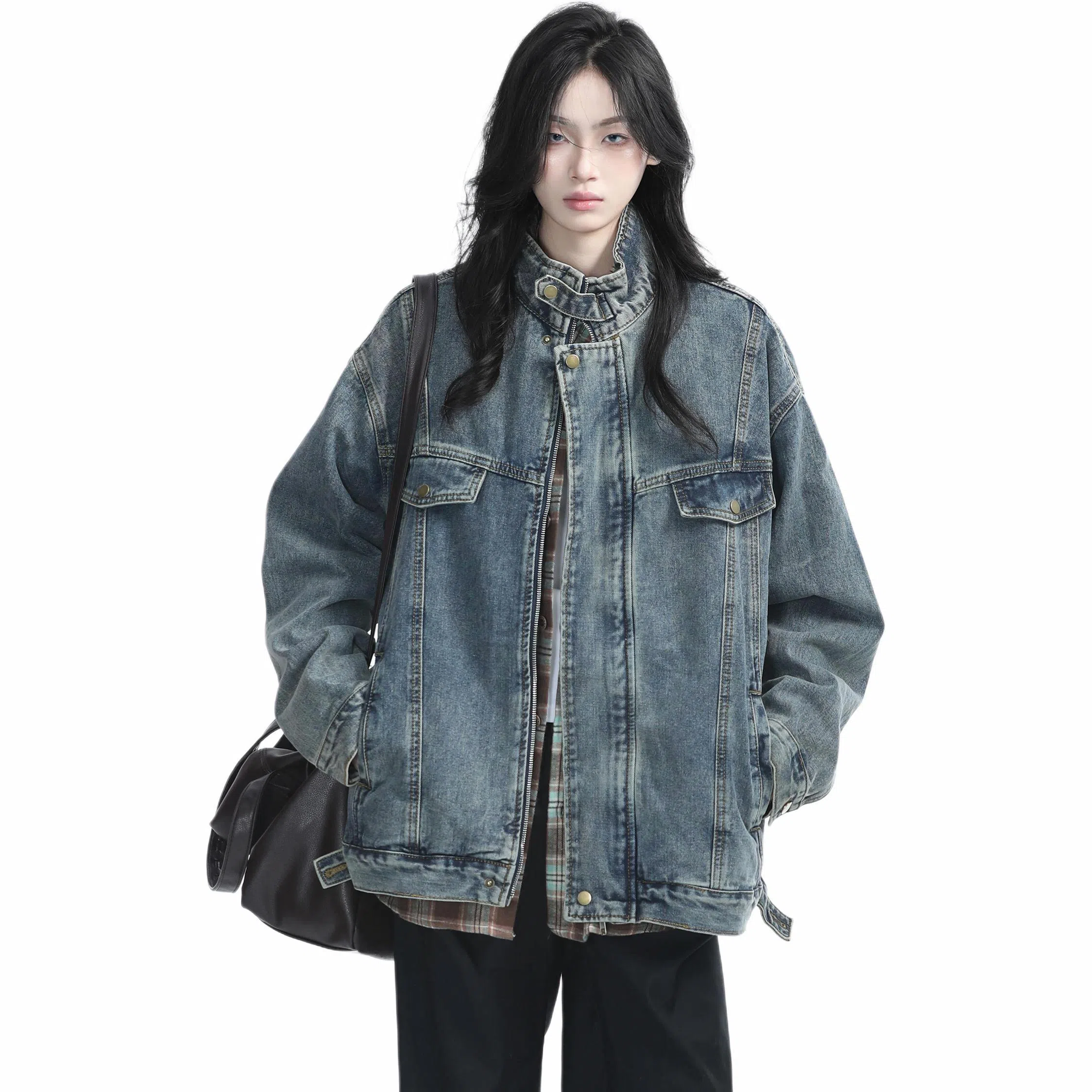 NEVER RULE Denim Jacket