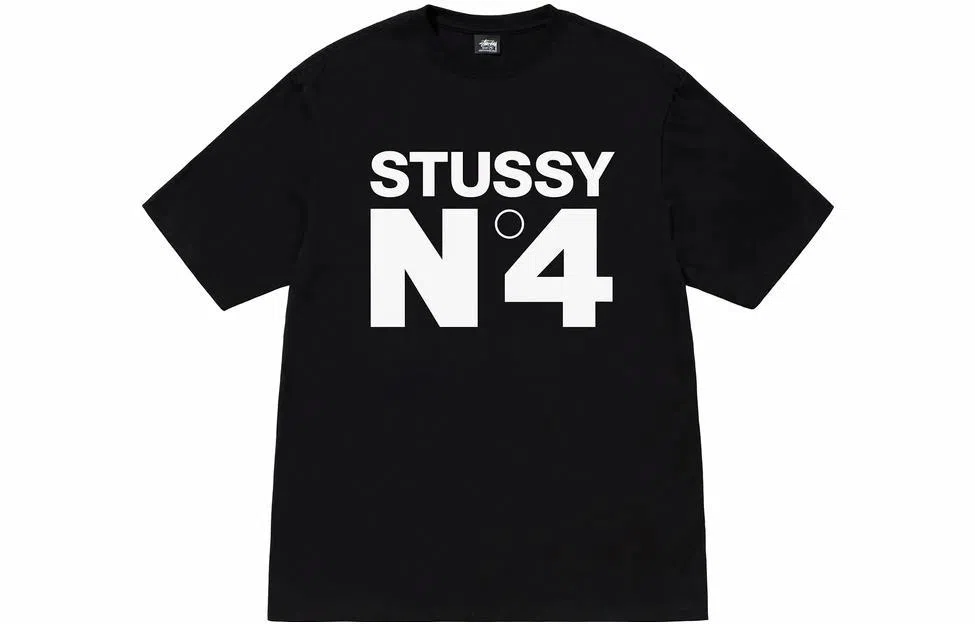 Stussy No.4 NO.4 TEE LogoT