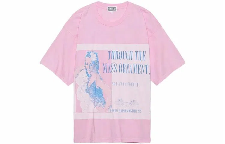 Cav Empt SS22 Through The Big T Pink