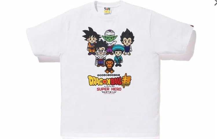 A BATHING APE x DRAGON BALL SUPER T