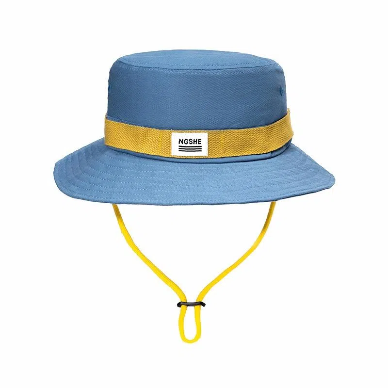 山一丸 夏季遮阳登山露营帽可折叠大檐速干防紫外线 涤纶 渔夫帽 男女同款情侣款