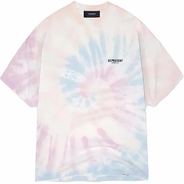 REPRESENT SS23 Logo Crewneck T-Shirt Pink