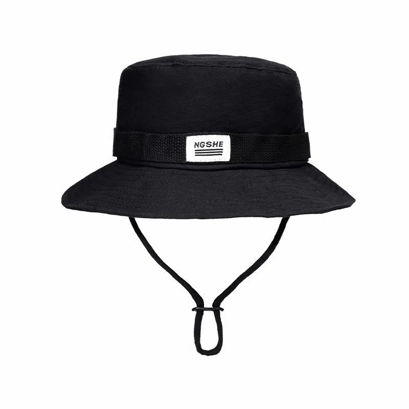 山一丸 夏季遮阳登山露营帽可折叠大檐速干防紫外线 涤纶 渔夫帽 男女同款情侣款