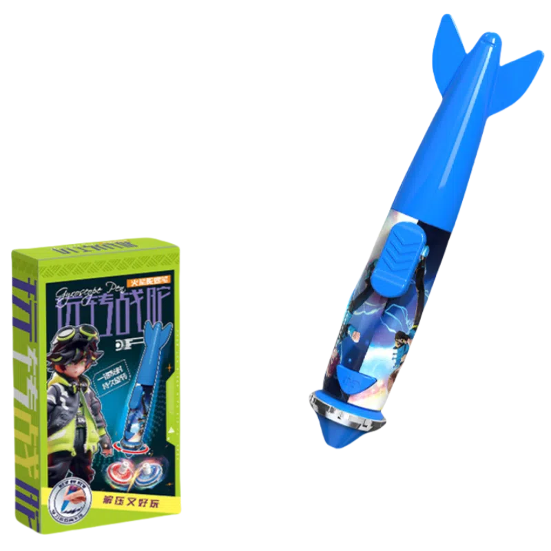 古欧 解压陀螺剑黑科技指尖旋转可写字 教玩合一 社交互动 早教益智玩具