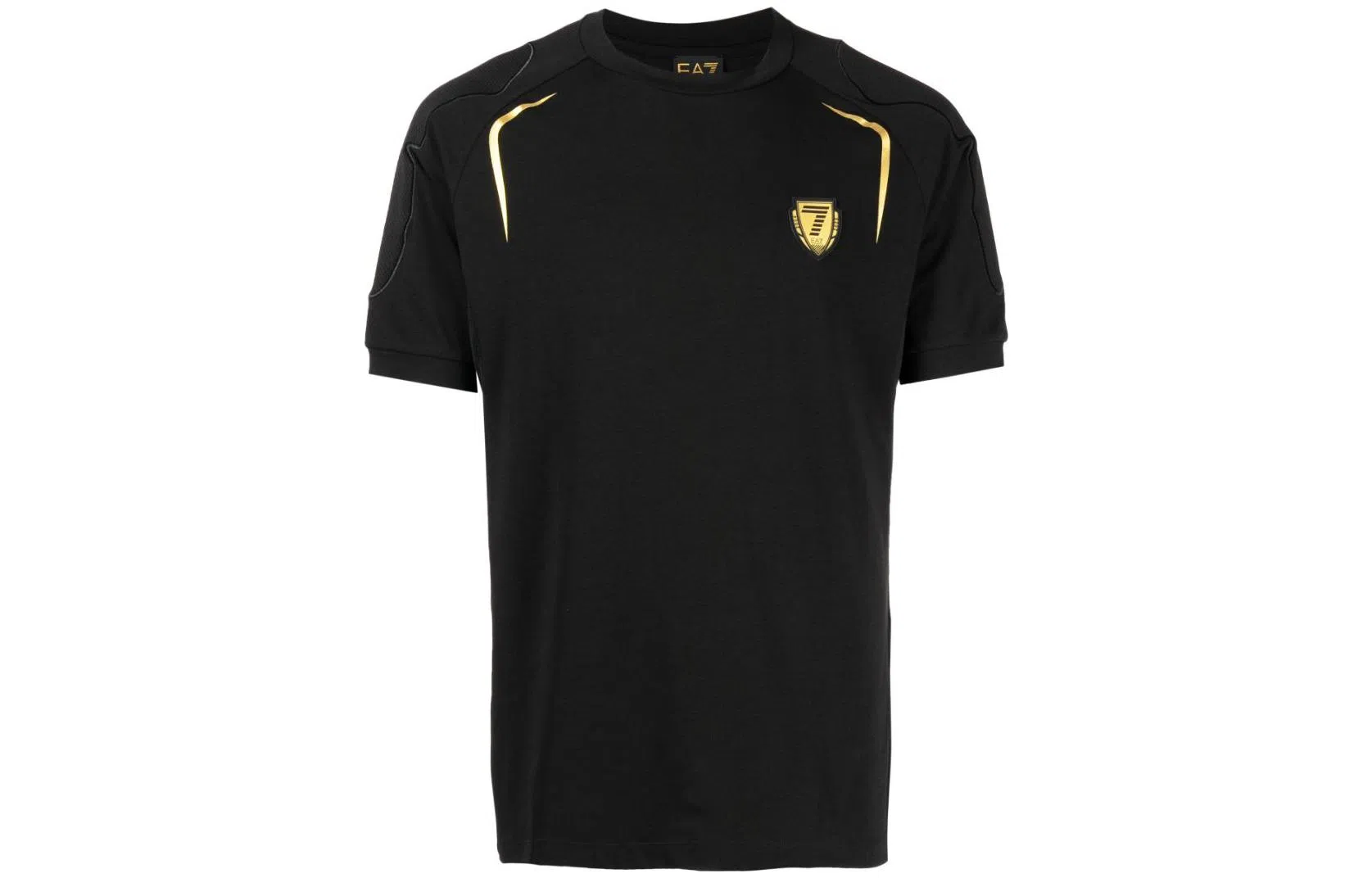 Emporio Armani EA7 Logo T-Shirt Black