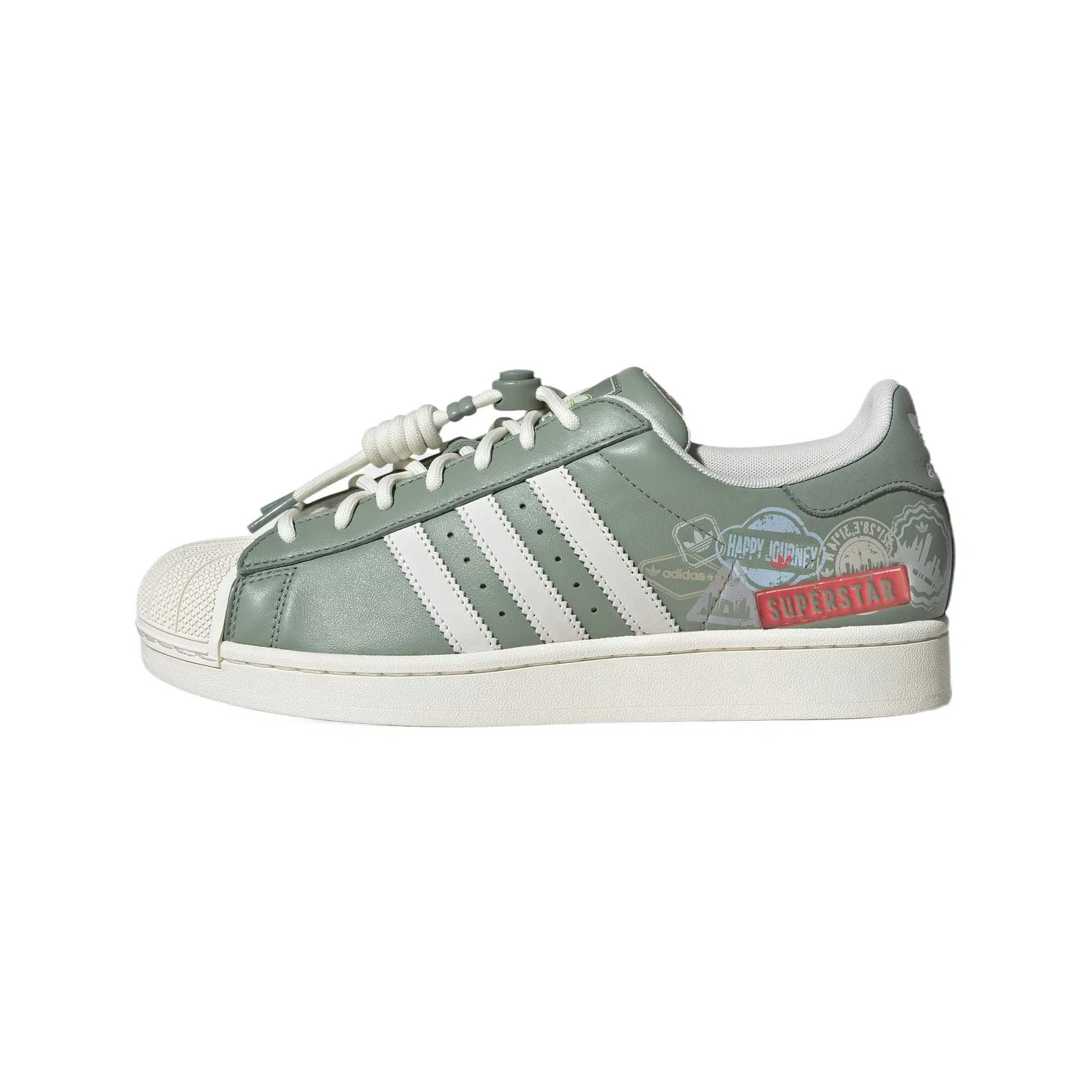 adidas Superstar 2 White Green