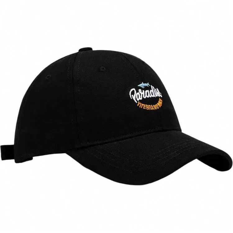 杨同学 简约百搭刺绣软顶磨毛韩版 棉 鸭舌帽 男女同款情侣款