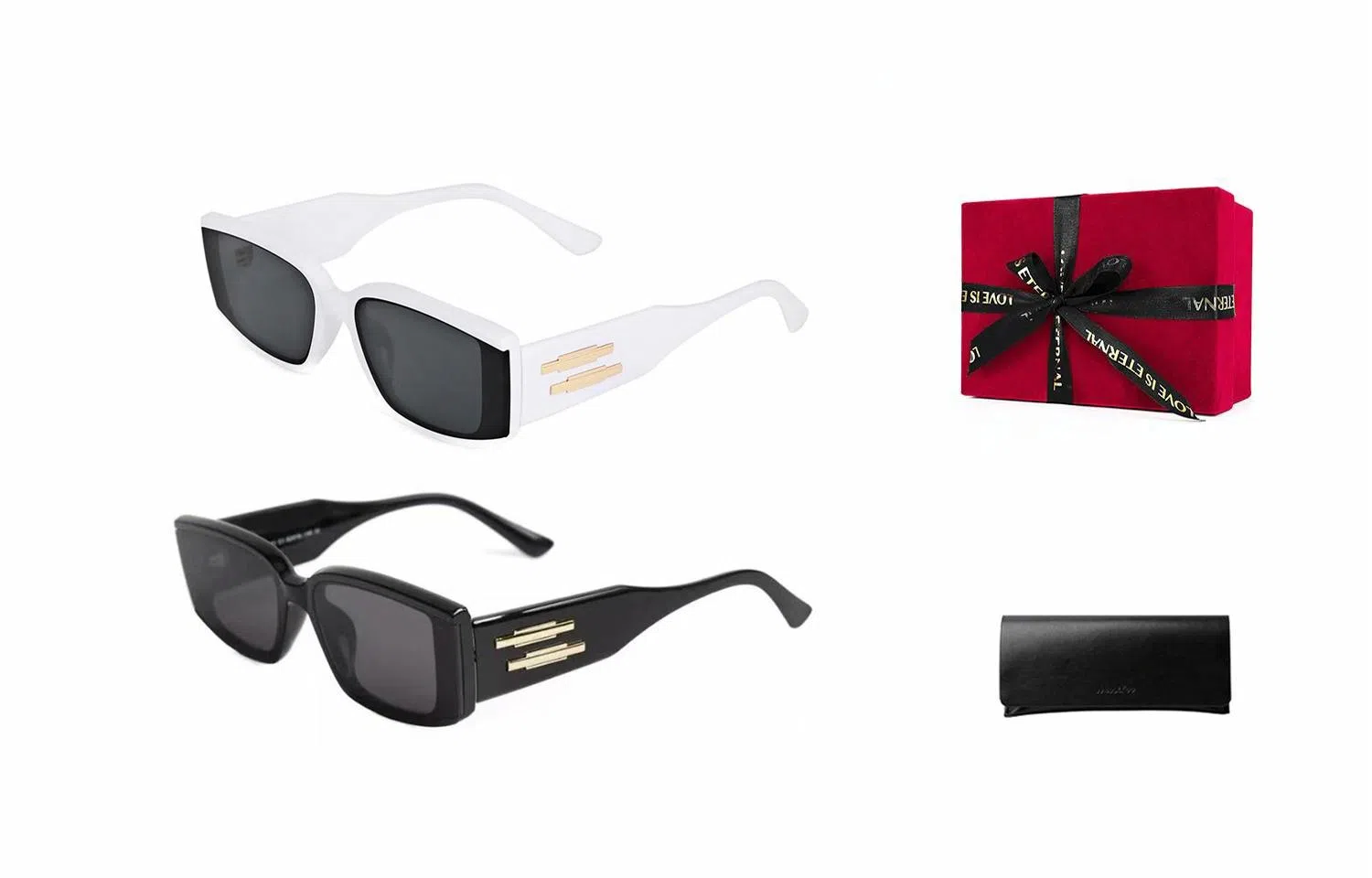 MUSTKOO Sweet Love Sunglasses