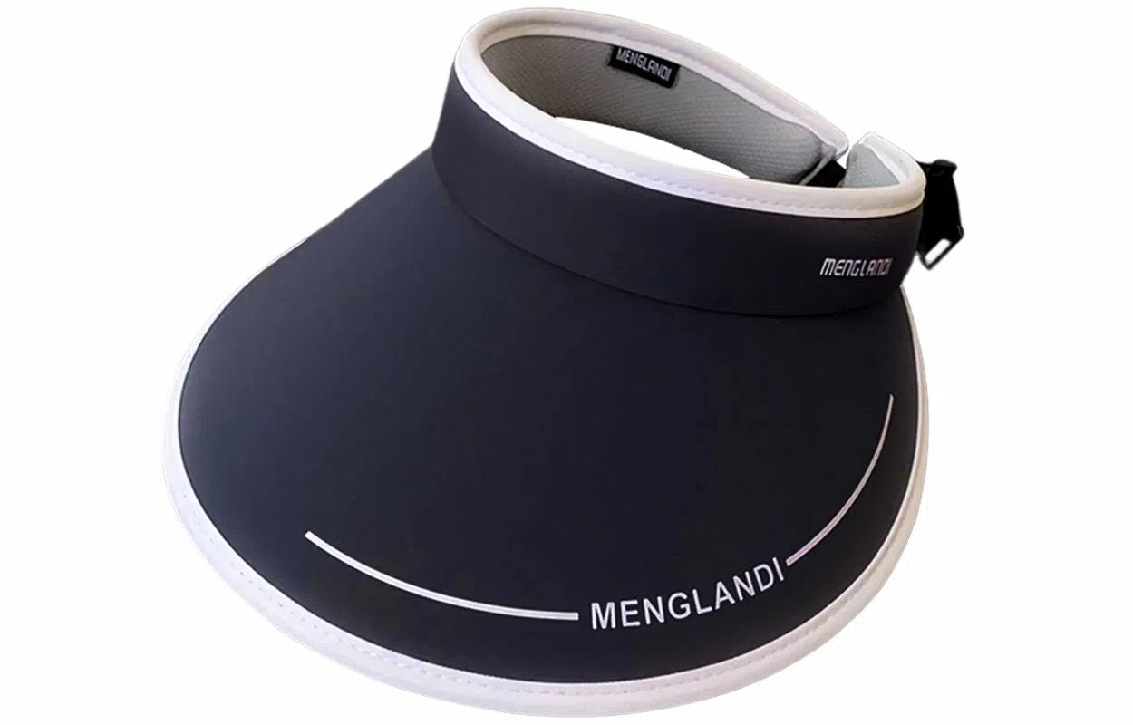 优幽兰 韩版小众设计感大檐显脸小遮阳帽休闲百搭户外出行骑车防紫外线遮脸冰丝空顶太阳帽 聚酯纤维 防晒帽 女款