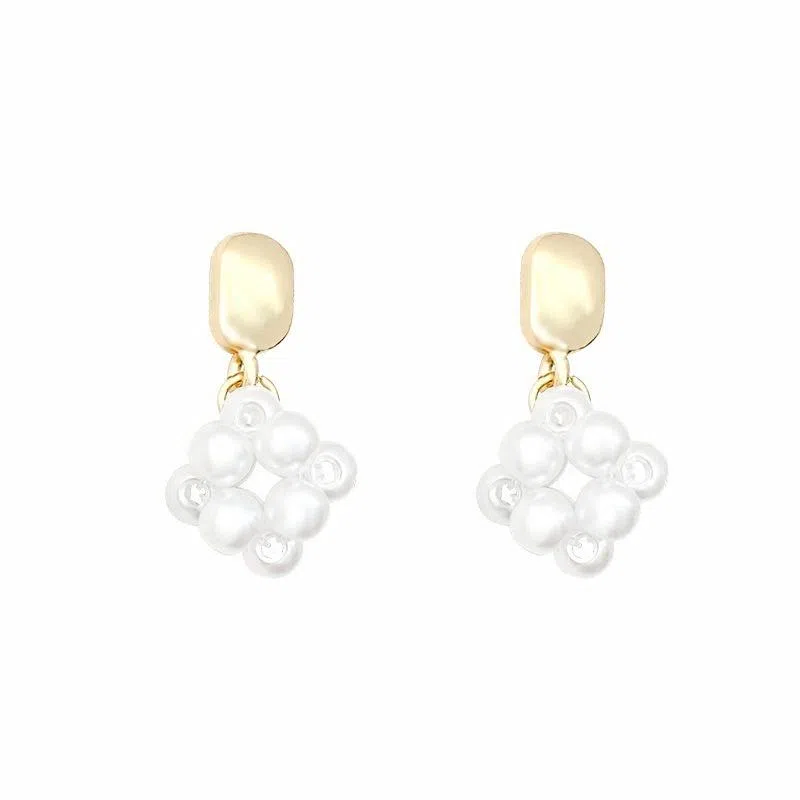 彤彤兔 韩系小众高级感 合金 耳环 女款