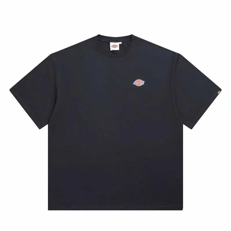 Dickies Logo Embroidery Tee Navy