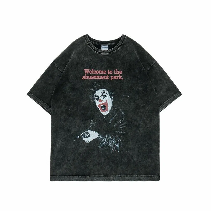 UNTILWERICH Vintage Washed T-Shirt