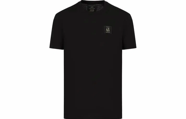 Armani Exchange SS23 Logo T-Shirt Black