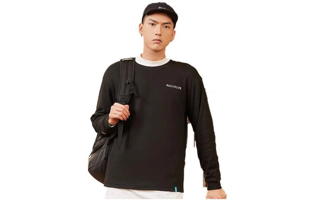 RIGORER Letter Print Pullover Tee