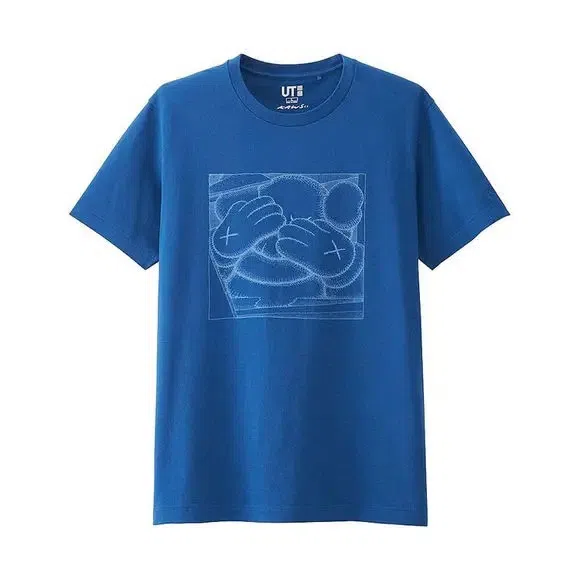 UNIQLO x KAWS Blue T-Shirt