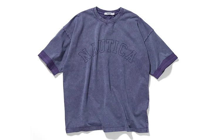 nautica white sail SS23 logoT