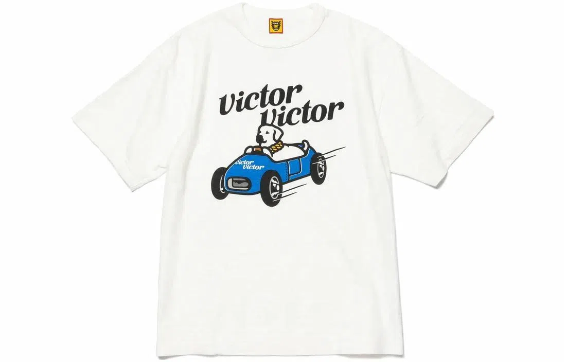 HUMAN MADE x Victor Victor Worldwide SS23 White Tee