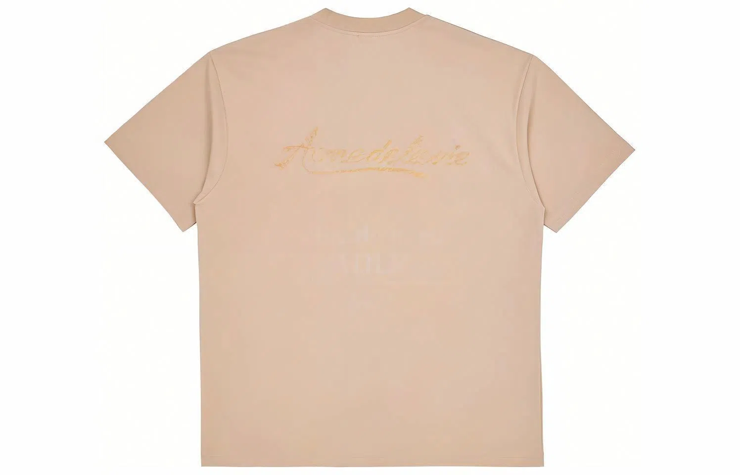 acme de la vie ADLV Logo T-Shirt Beige