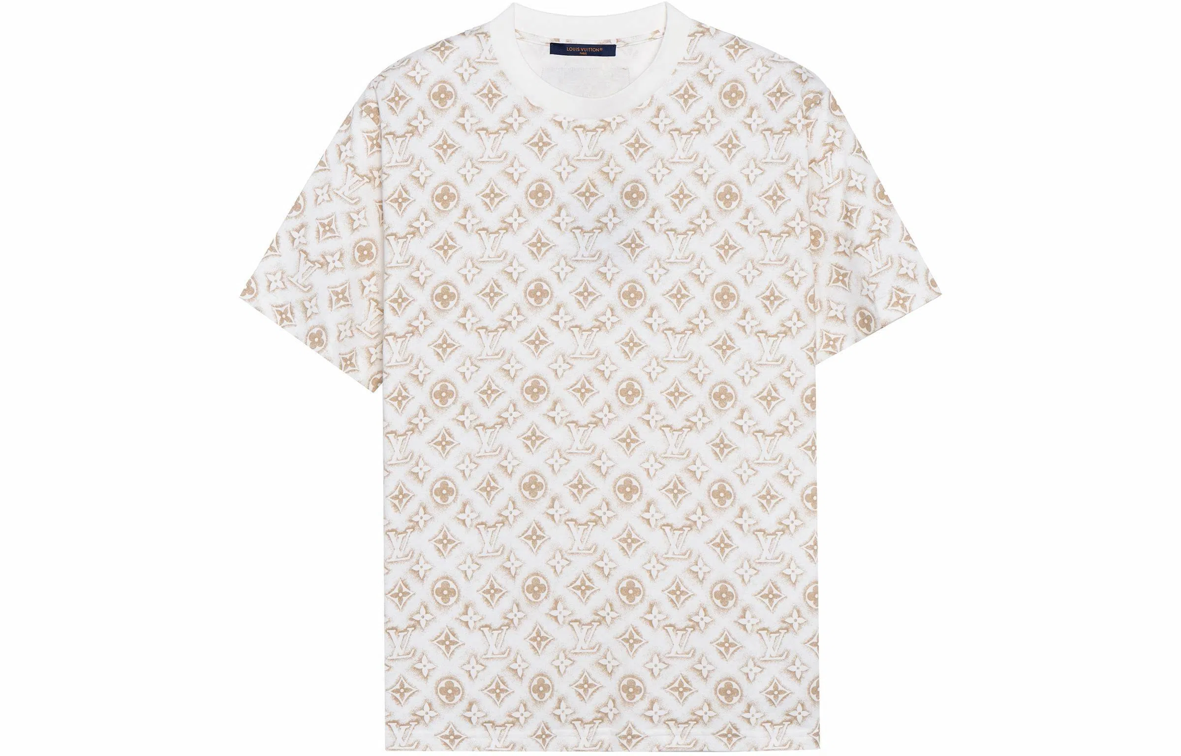 Louis Vuitton FW23 Logo T-Shirt Beige