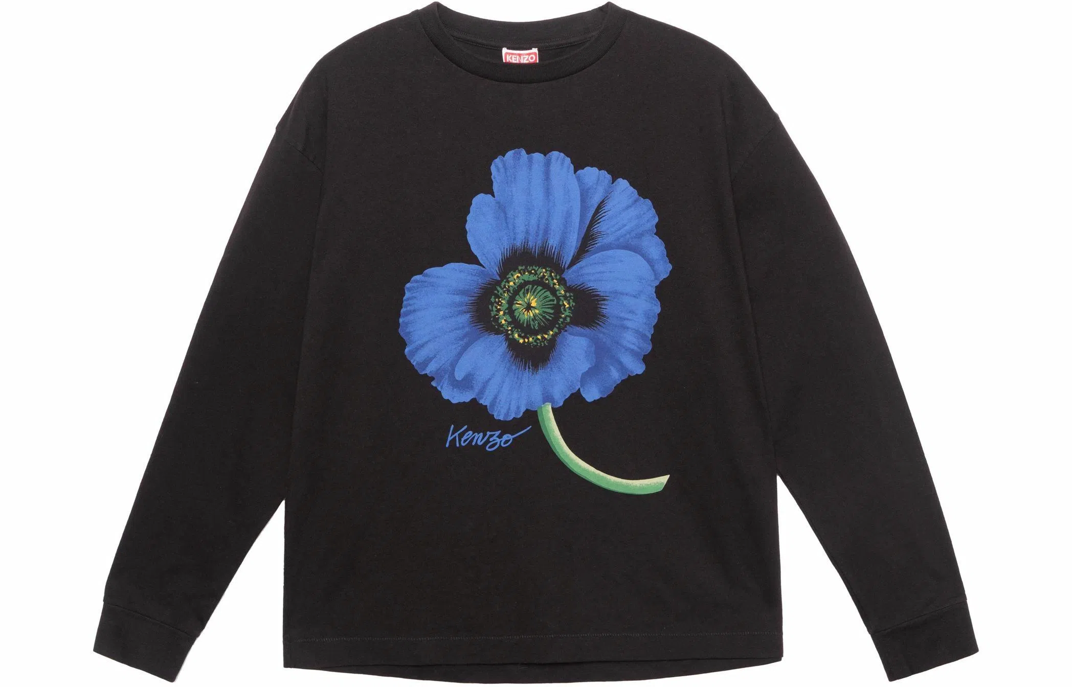 KENZO x Nigo Poppy Series Long Sleeve T-Shirt Black