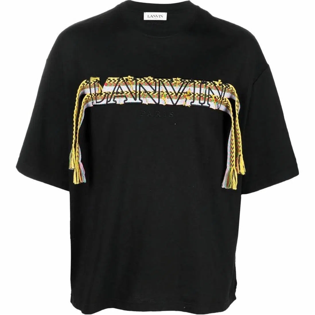 Lanvin Tassel Letter Print Crewneck T-Shirt